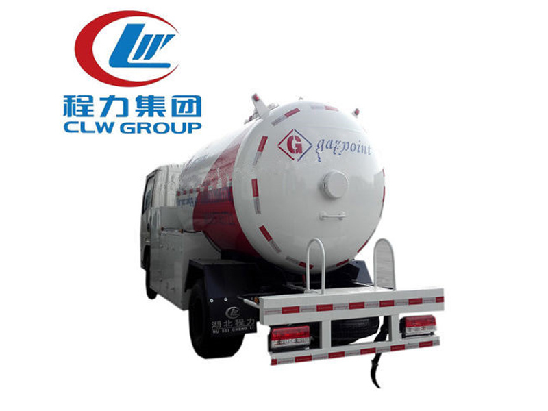 4X2 Dongfeng 5000 Liters LPG Transport Trucks