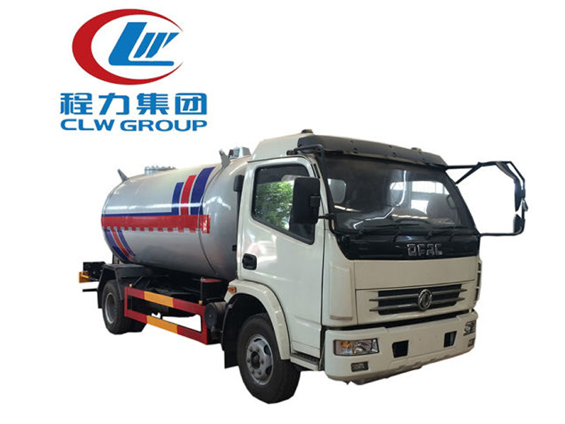 4X2 Dongfeng 5000 Liters LPG Transport Trucks