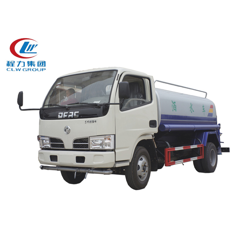 4X2 Dongfeng 5000 Liters Water Trucks