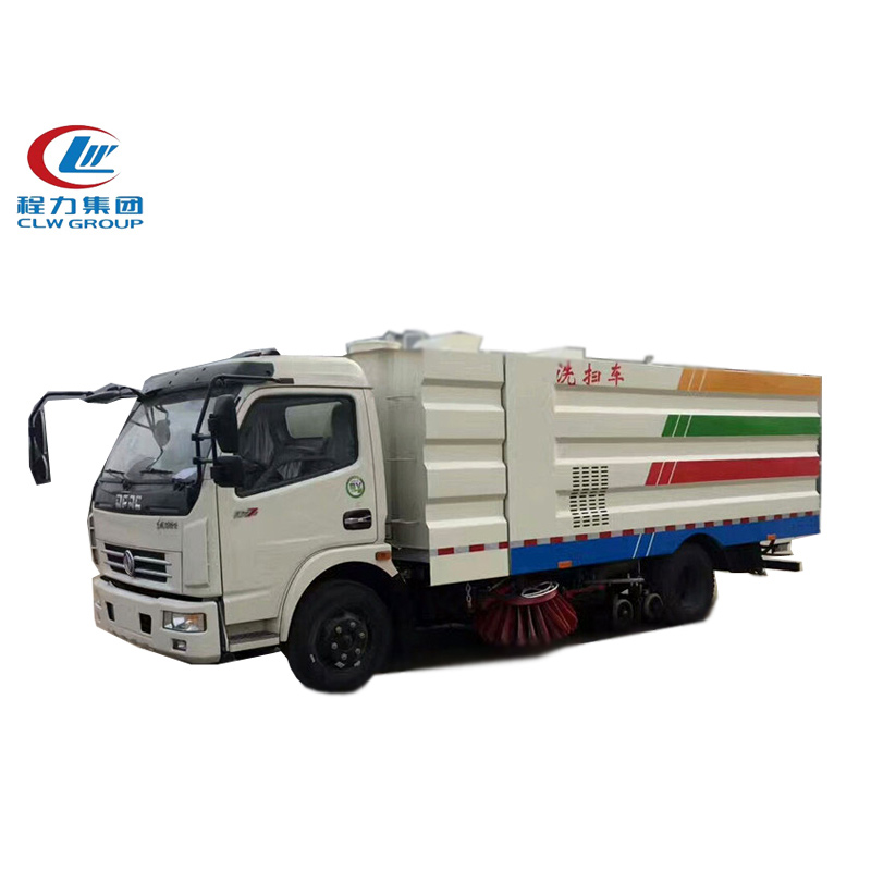 4X2 Dongfeng 5m3 Road Cleaning Trucks