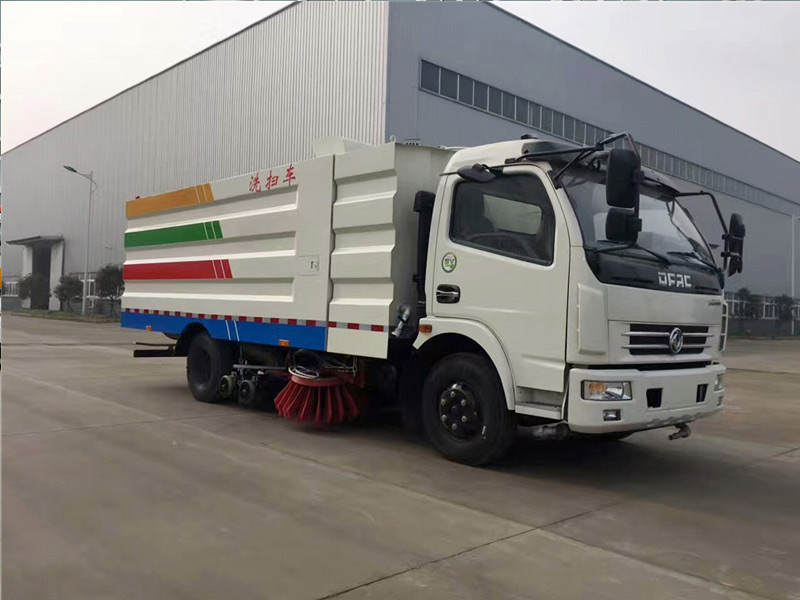 4X2 Dongfeng 5m3 Road Cleaning Trucks