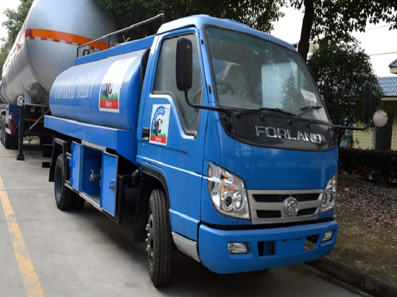 Foton 3 CBM Milk Tank Trucks