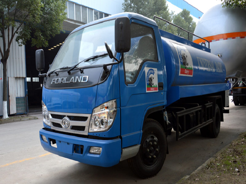 Foton 3 CBM Milk Tank Trucks