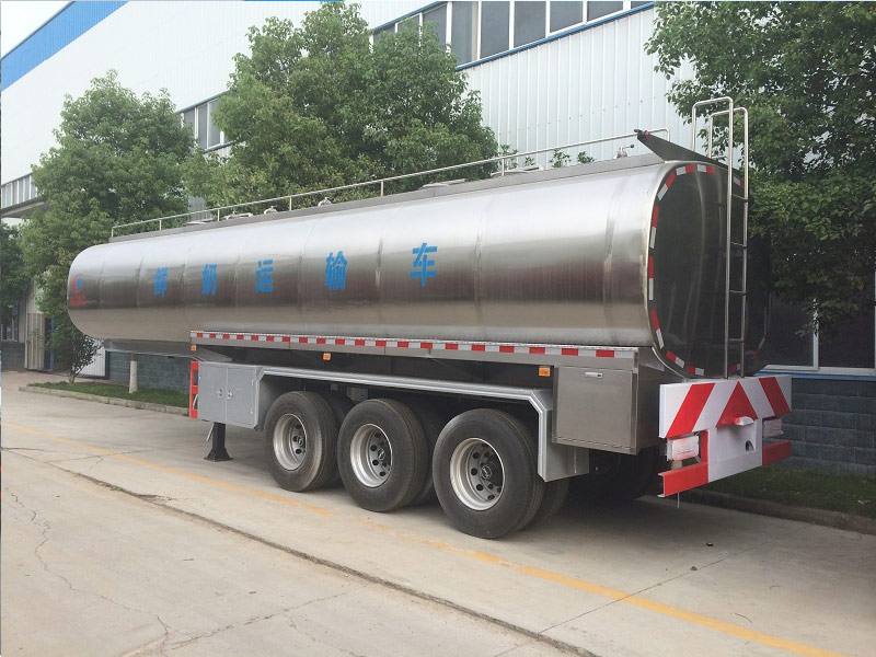 3 Axles 40 CBM Milk Tank Trailers