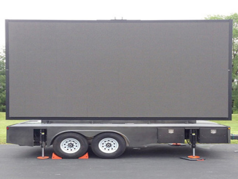 P4 Outdoor Mobile LED Advertising Trailers