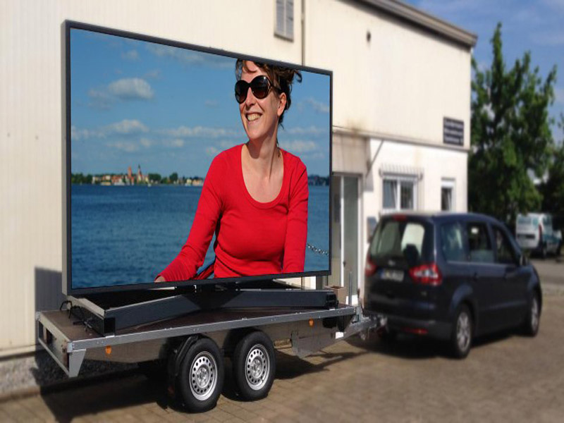 P4 Outdoor Mobile LED Advertising Trailers