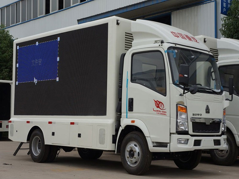 P6 Mobile Billboard LED Advertising Trucks