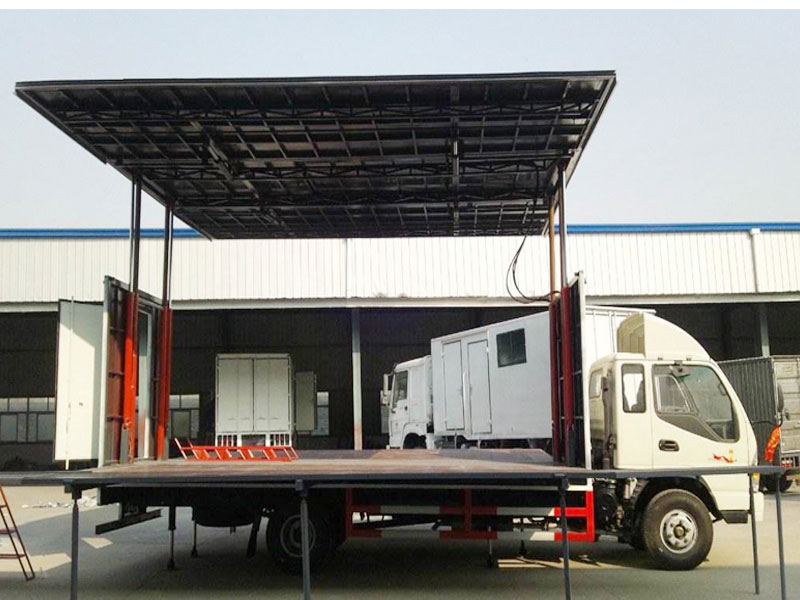 Mobile Stage Roadshow Trucks With LED Screen