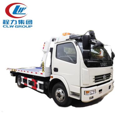 Dongfeng 4 Tons Flatbed Wrecker Trucks