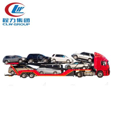 4x2 FAW Car Carrirer Truck for 5 Sets Cars