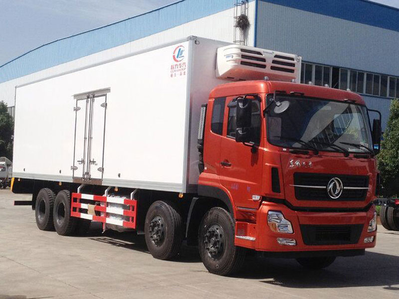 8X4 Dongfeng 30T Logistics Refrigerated Trucks