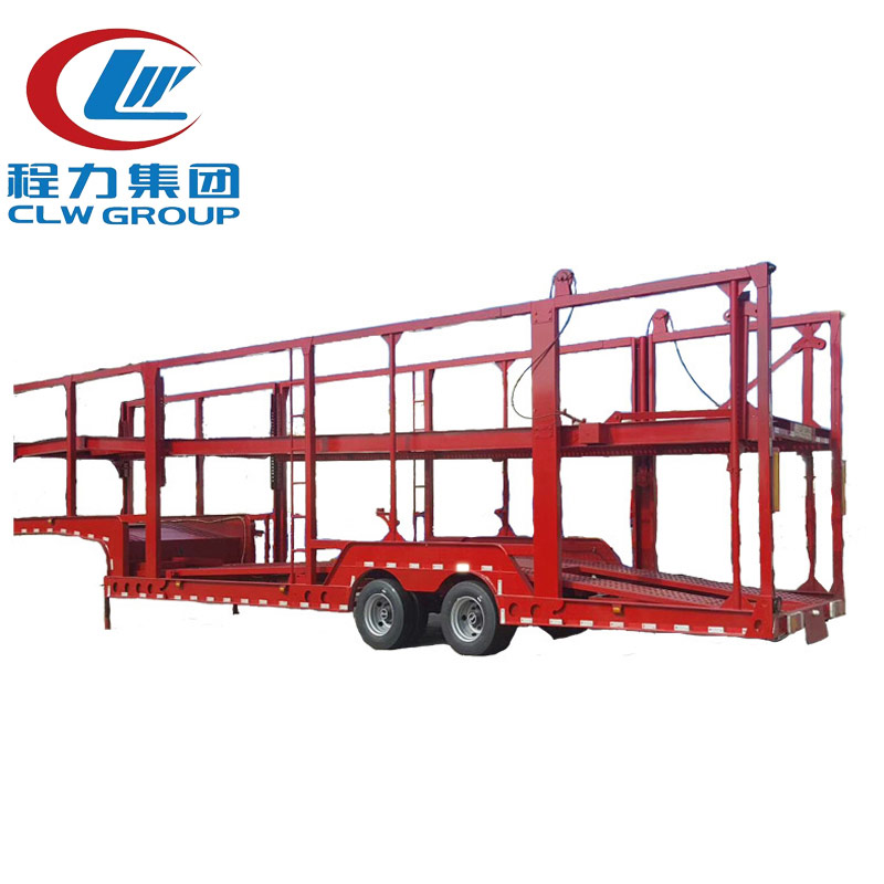 2 Axles Long Distance Enclosed Car Carrier Trailers