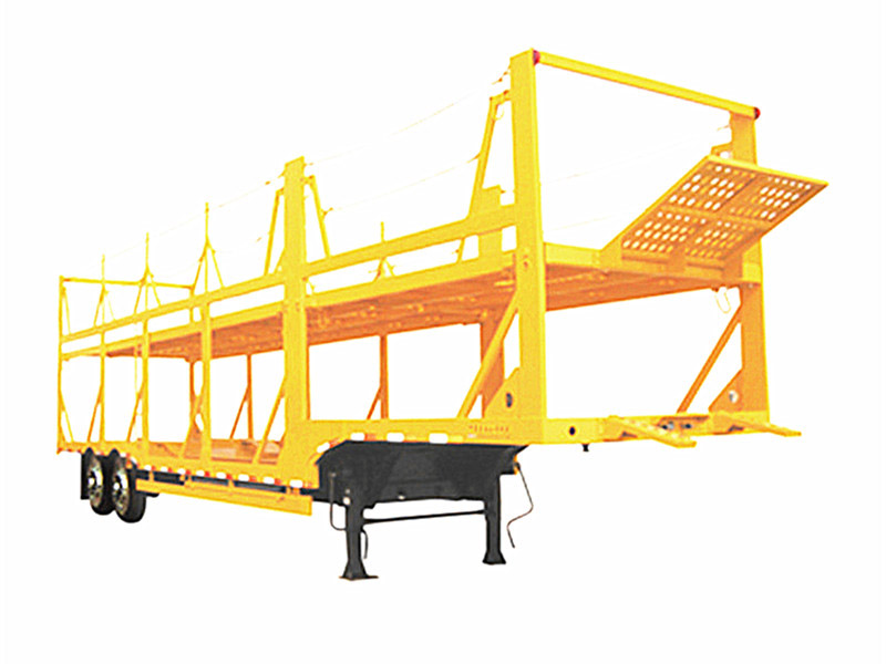 2 Axles Long Distance Enclosed Car Carrier Trailers