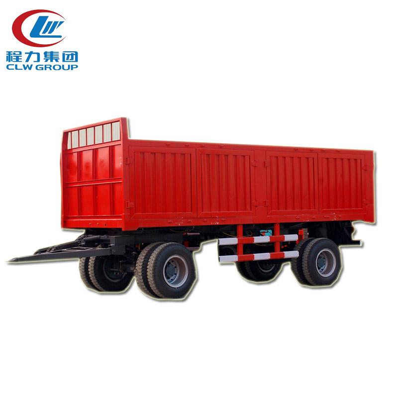 2 Axle Low Bed Dollytrailer With Turntable