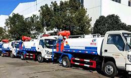 Dust Control Truck From Chengli Helped The First Green Demolition Of Xiongan District In Beijing