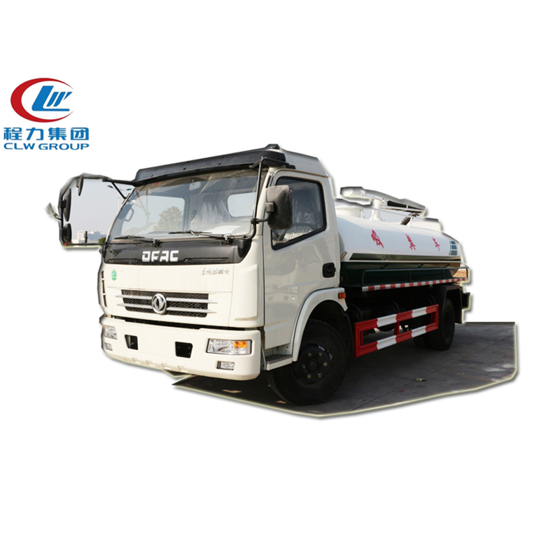 4X2 Dongfeng 5CBM Fecal Suction Trucks