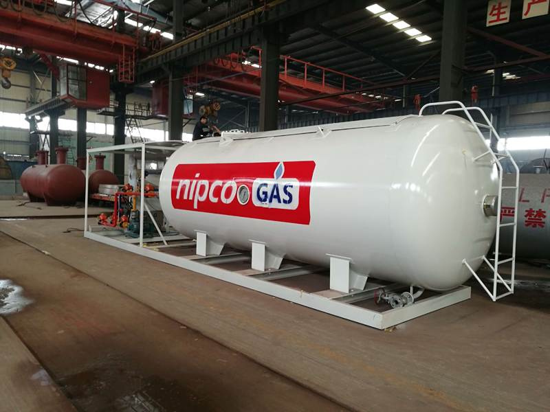 10CBM LPG Skid Mobile Gas Station