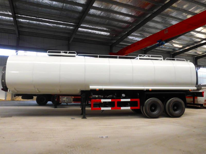 2 Axles 40M3 Carbon Steel Fuel Tank Trailers