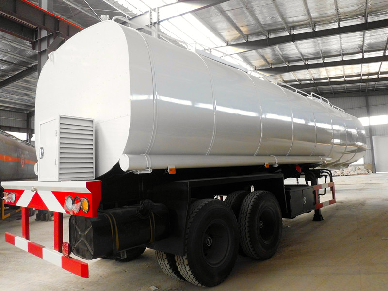 2 Axles 40M3 Carbon Steel Fuel Tank Trailers