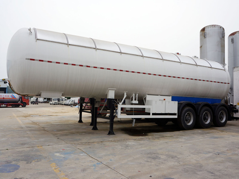 3 Axles 56000 Liters LPG Tank Semi Trailers