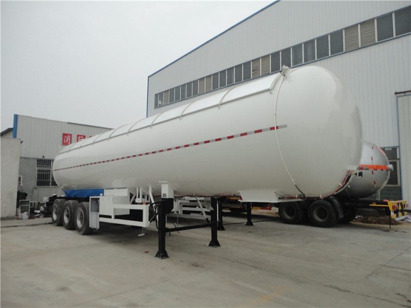 3 Axles 56000 Liters LPG Tank Semi Trailers