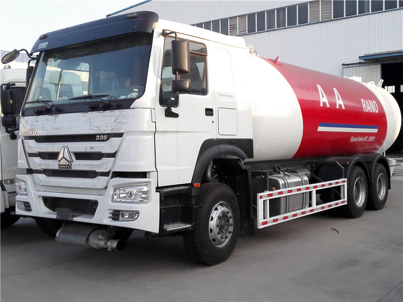 6X4 Sinotruk 20m3 LPG Bobtail