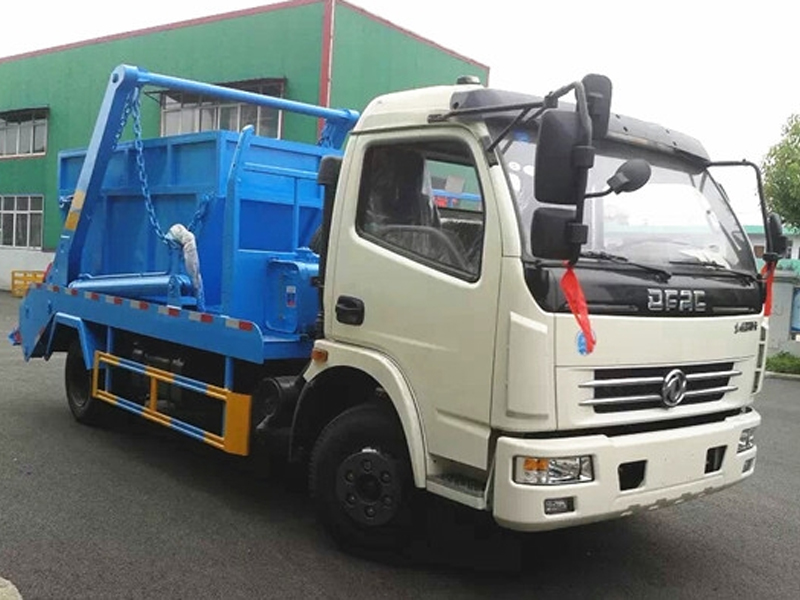 4X2 Dongfeng 5m3 Skip Loader Garbage Trucks