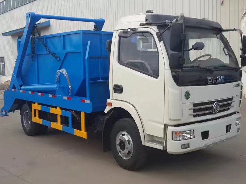 4X2 Dongfeng 5m3 Skip Loader Garbage Trucks