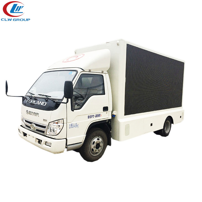 4X2 FOTON wheelbase 3360 LED Advertising Truck