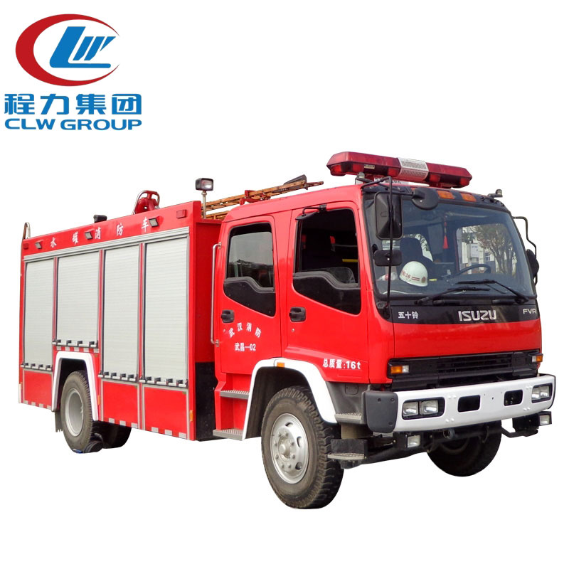 ISUZU 5000L Water Foam Tank Truck