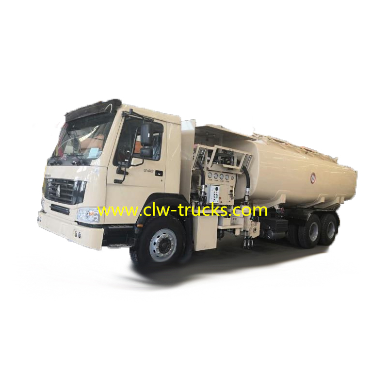 Sinotruk Airport Aircraft Jet Fuel Truck Helicopter Refueling Trucks